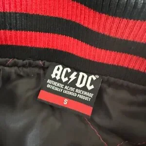 AC/DC | Jackets & Coats | Acdc High Voltage Black Bomber Jacket With ...